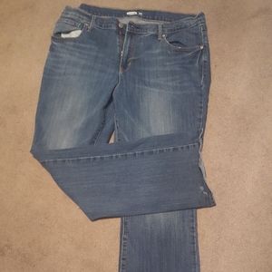 Old Navy size 16 short curvy boot cut jeans